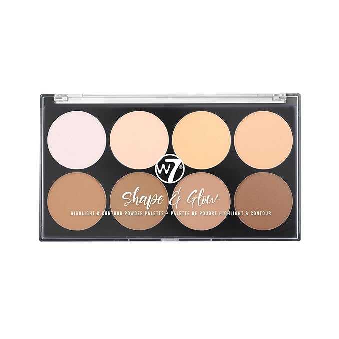 W7 Shape & Glow Highlight & Contour Powder