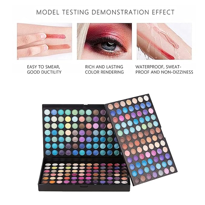 VERONNI 252 Colors Eyeshadow Palette Makeup set 3