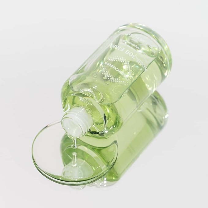 OxygenCeuticals Acell-300 Fluid – Patented ACELL-300 Complex with Plant-Based Oils, Strengthens Skin Barrier & Locks Moisture, Oil-Free Hydrating Ampoule for Dry & Sensitive Skin. 1.69 fl.oz (50ml)