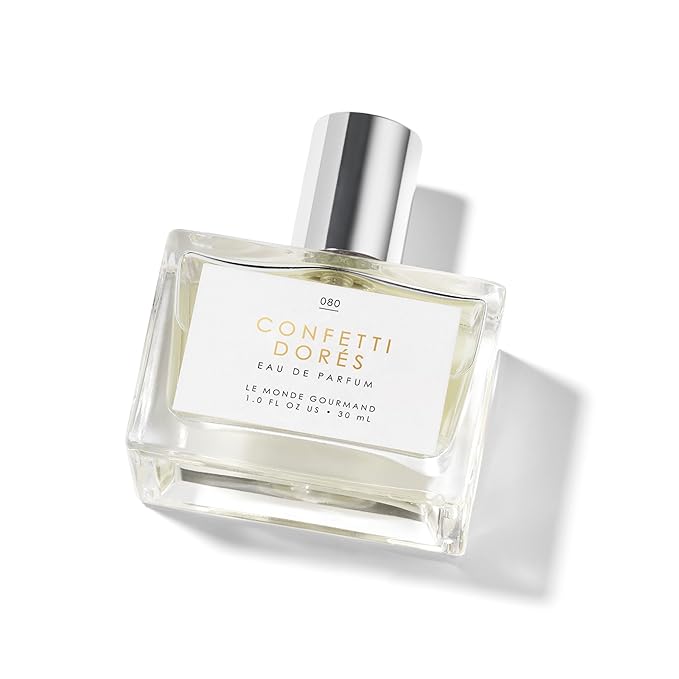 Le Monde Gourmand Confetti Dorés Eau de Parfum- 1 fl oz (30ml) - Birthday Cake, Vanilla, Rose Perfume Notes