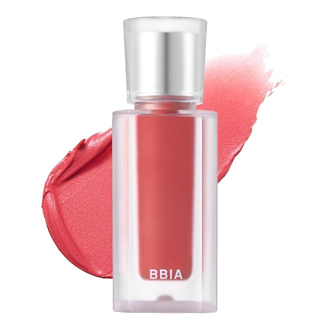 BBIA Last Velvet Tint NEW - Soft Creamy Matte Finish Lip Stain, Blur Effect & Velvety Texture, Long-Lasting, High Pigment, Non-Drying, Vegan, Korean Lip Makeup (V01 EXTRA PURE, Pack of 1)