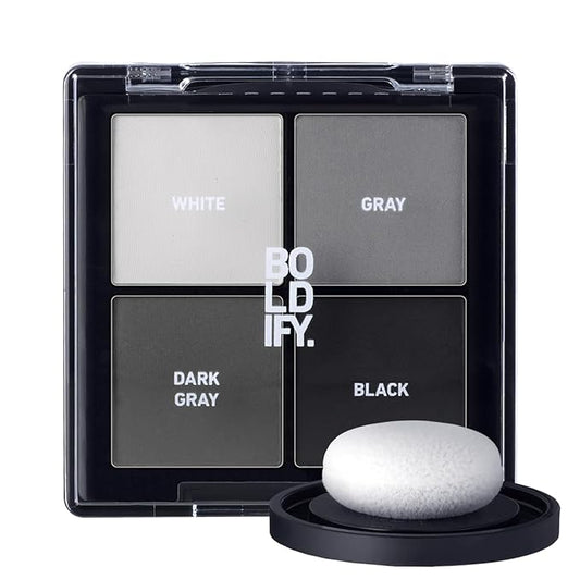 BOLDIFY Hairline Powder Color Sample Kit - Root Touch Up Hair Color for Gray Coverage - Bald Spot Concealing Hair Powder for Women & Men - 24-Hour Stain-Proof - Grays