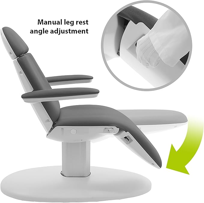 SKINACT Venus Electric Medical Spa Treatment Table/Chair with Free Hand Remote Control (Gray)