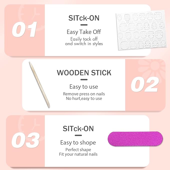 KQueenest Matte Dark Blue Press on Nails Extra Short Square, Natural Pure Color Fake Nails, Acrylic Full Cover Glue on for Women Girls Manicure in 24 PCS, No Glue