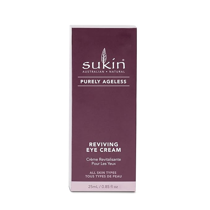 Sukin Purely Ageless Reviving Eye Cream, 0.85 fl oz