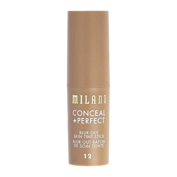 Milani Conceal + Perfect - Skin Tint Stick, Blur Out Tinted Moisturizer Makeup, Shade 12