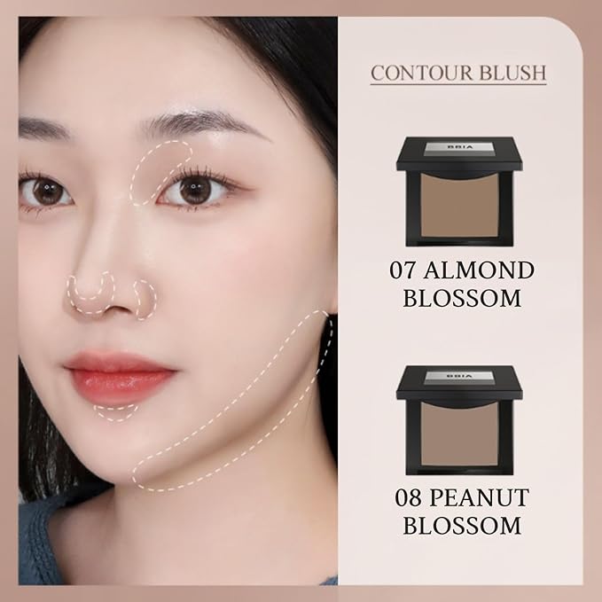 BBIA Last Blush 11 Color / 0.09oz - High Pigment Makeup Blush, Shape, Contour & Highlight Face, Long-lasting, Matte Finish (01 CHERRY BLOSSOM)