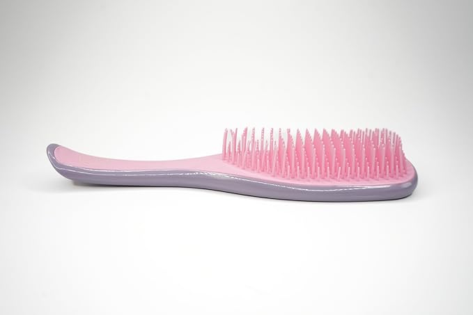 Pink & Purple Dual Length Bristles Hair Brush