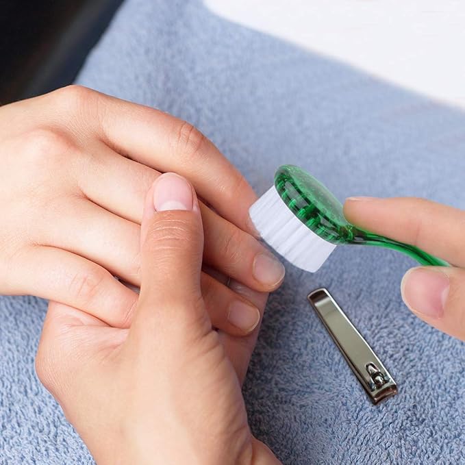 Facial Cleansing Brush 4 PCS, Facial Exfoliating Brush Face Wash Scrub Exfoliator Brush for Makeup Skincare Removal (Green)