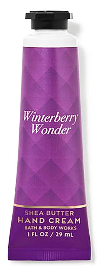 Bath & Body Works Winterberry Wonder Shea Butter Travel Size Hand Cream 1oz (Winterberry Wonder) 1 Fl Oz (Pack of 1)