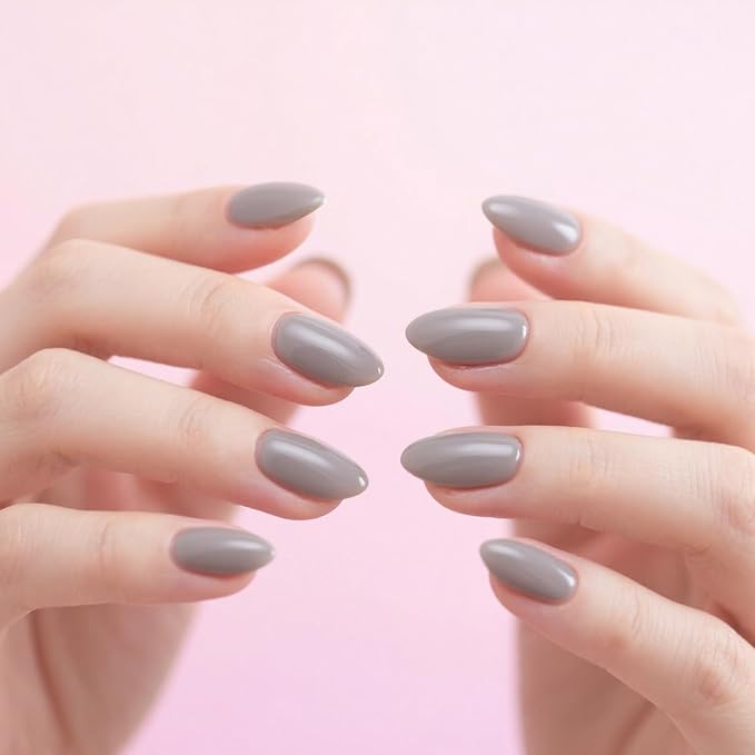 Extra Short Almond Nail Tips, SSWSBYKE 300pcs 15 Sizes Gel Acrylic Nail Tips for Full Cover Pre-Shaped Fake Nails Tips Half Matte Press On Nails for Extension Home DIY Salon