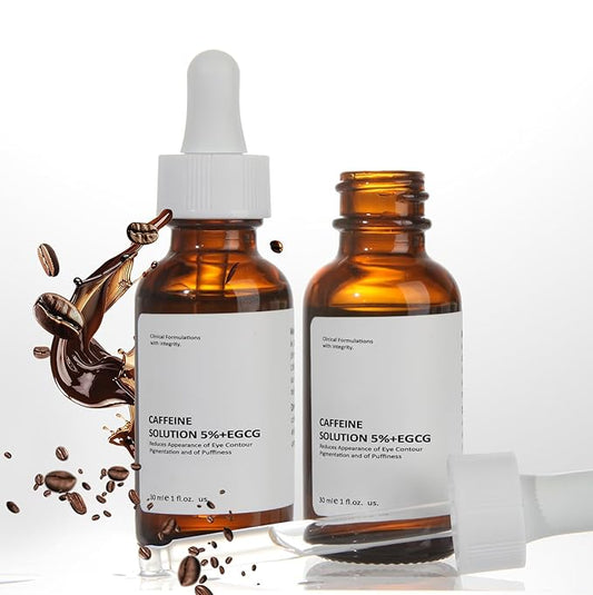 Caffeine solution 5% + egcg,