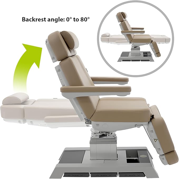 SKINACT Marco Electric Medical Spa Treatment Table (Facial Chair/Bed) (Sand)