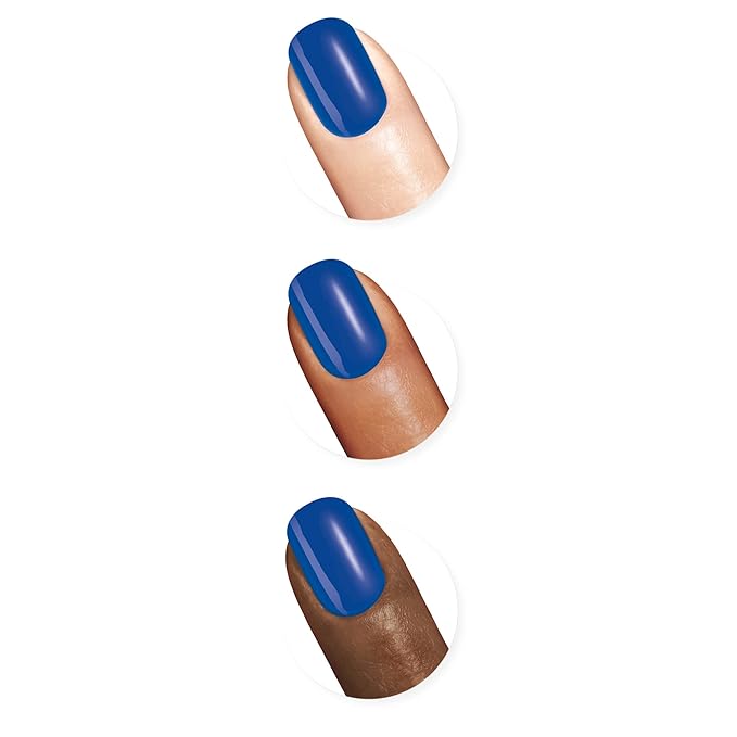 Sally Hansen Miracle Gel™, Tidal Wave, Long Lasting, Gel-Like Formula, No UV Lamp Needed, Blue Nail Polish (Pack of 2)