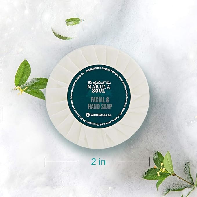 OPPEAL Travel Size Toiletries 3-Piece Set | 1oz Conditioning Shampoo, Body Wash, Facial Soap | Ambergris Scent | 150 Pcs Total | Ample Bulk for Guests