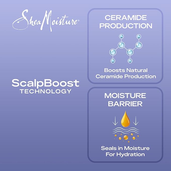 SheaMoisture Scalp & Hair Oil Anti-Hair Fall for Healthy Looking Hair and Moisturized Scalp, with Biotin & Multi-Peptide ScalpBoost Technology, 2 oz