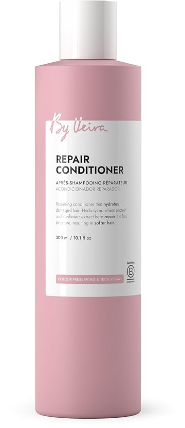Repair Conditioner 10.1 Fl Oz, For Damaged Hair, Wheat protein/Sunflower Extract Gently Repairs Hair, Colour preserving, 100% vegan & Sulphate/Silicone free
