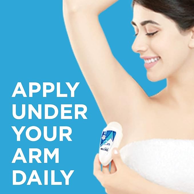 Rexona Shower Fresh- Roll On, Antiperspirant Deodorant For Women, Free Alcohol, 48 Hours Protection, Quick Dry, It helps reduce stains and protect you against sweat 50 ML (Pack of 3), 1.70 Fl Oz 1)