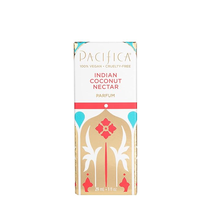 Pacifica Indian Coconut Nectar Perfume Spray – Tropical Vanilla & Coconut Fragrance, Layerable Beachy Perfume for Women, Clean, Non-Toxic, Vegan & Cruelty-Free Formula, All-Day Long Lasting