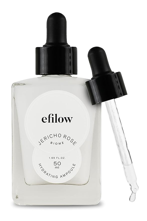 Jericho Rose Biome Hydrating Ampoule | Moisturizing KoreanAmpoule and Facial Serum | Korean Hydrating Serum & Ampoule Skin Care | Moisture-Boosting Face Serum for Glowing Skin (1.69 Fl. Oz)