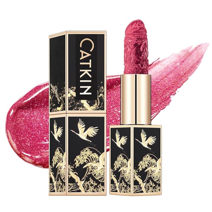 Catkin Moist Lipstick Hydrating High Impact Color Infused with Vitamin E and Avocado Oil Smooth Soft Texture Long Lasting Glow Finish 170