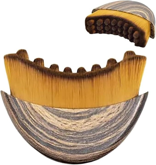 New Lymphatic Contour Face Brush, Dry Brushing Face Brush, Lymphatic Drainage Massager for Face, Chin & Jawline Sculpting, Ergonomically Designed to Fit The Skin Precisely and Relieve Fatigue