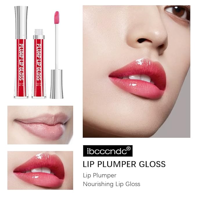 ibcccndc Lip Plumper gloss,Natural Lip Plumper,High Girls