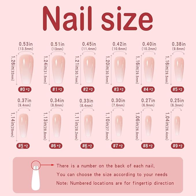 Yivaiks Nude Press on Nails Medium Length Coffin False Nails Press ons Fake Nails with Glue on Nails Full Cover Acrylic Nails for Women Artificial Nails Kit 24pcs