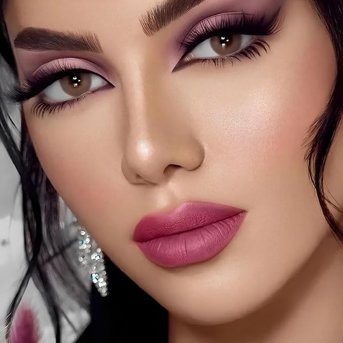 Lip Stain, Waterproof lip tint, Matte Color Look, Longlasting All Day Wear Lip Color, Smudge Proof Natural Finish, Precise Chisel Tip Marker,non sticky lip gloss,kiss proof lip color 05#