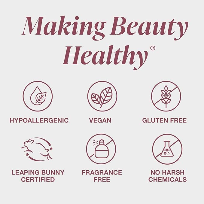 Mineral Fusion Pressed Powder Foundation, Warm 5 - Tan Skin w/Golden Undertones, Age Defying Foundation Makeup with Matte Finish, Talc Free Face Powder, Hypoallergenic, Cruelty-Free, 0.32 Oz