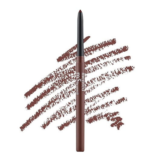 Mented Cosmetics Lip Liner for Women, Dark Brown Lipliner Lip Pencil, Waterproof Lipliner, Vegan + Cruelty Free Makeup, M5