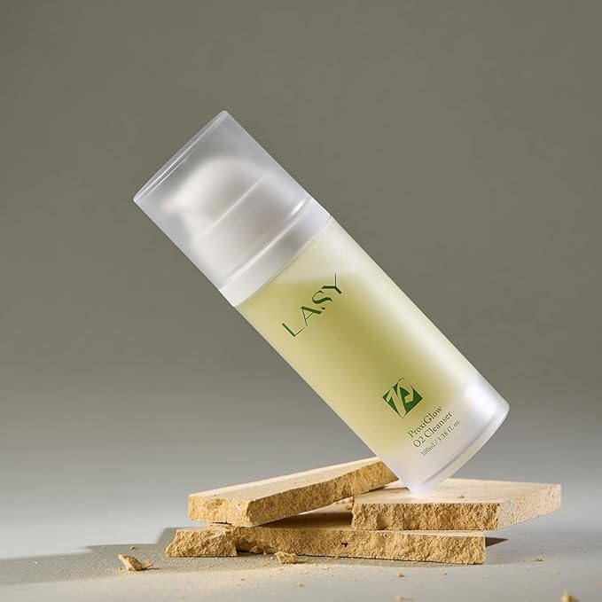 L.ASY ProxiGlow O2 Cleanser (3.4 fl.oz) – Oxygen-Infused Hydrating Facial Wash