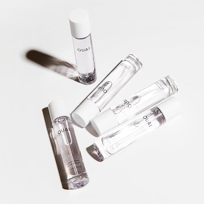 OUAI North Bondi Eau de Parfum Travel Size - Elegant Womens Perfume for Everyday Wear - Fresh Floral Scent has Notes of Lemon, Jasmine & Bergamot with Delicate Hints of Violet and White Musk (.34 Oz)