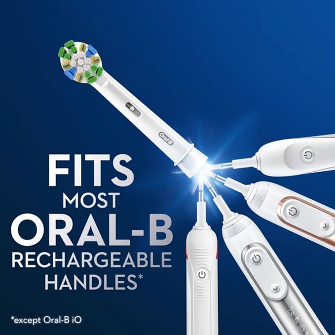 Oral-B FlossAction Electric Toothbrush Replacement Brush Heads Refills, 5 Count