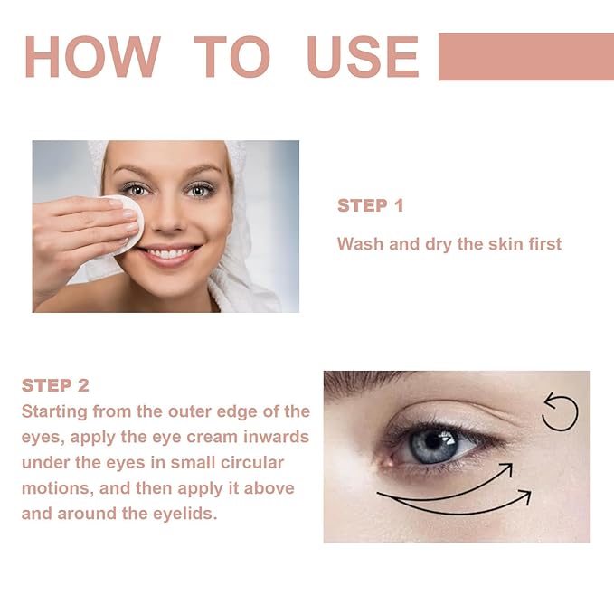 Retinol Eye Stick, Retinol Eye Cream for Dark Circles and Puffiness, Under Eye Cream Anti Aging, Retinol Eye Balm Reduce Fine Lines and Dark Circles, Visible Results in 3-4 Weeks