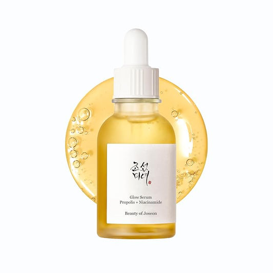 Beauty of Joseon Glow Serum Propolis and Niacinamide Hydrating Facial Soothing Moisturizer for Irritated Uneven Skin Tone, Korean Skin Care, 60ml, 2 Fl.Oz