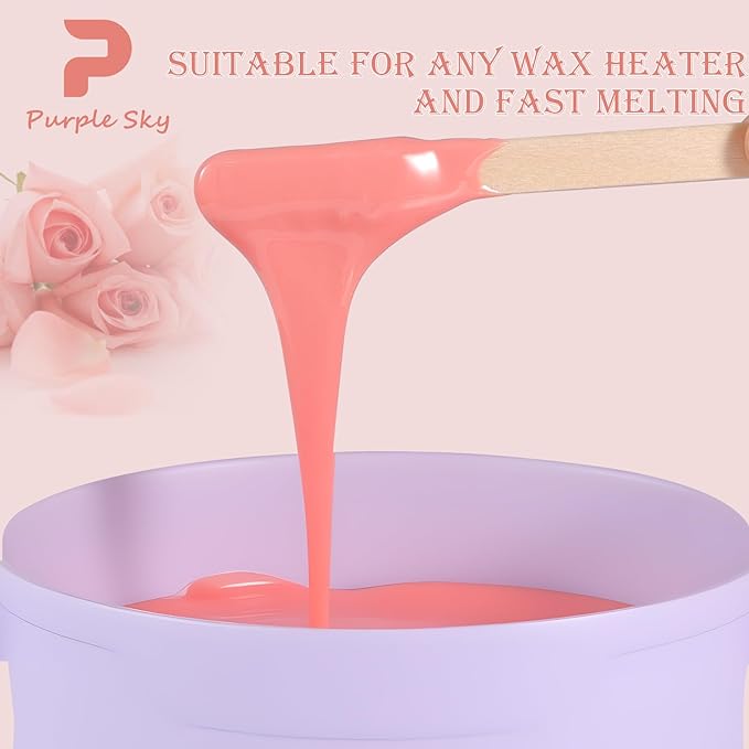 Wax Beads for Hair Removal, 80oz Wax Beads Bulk, Brazilian Waxing for Body SPA, Hard Wax Beans for Face, Bikini, Coarse Hair Removal Wax