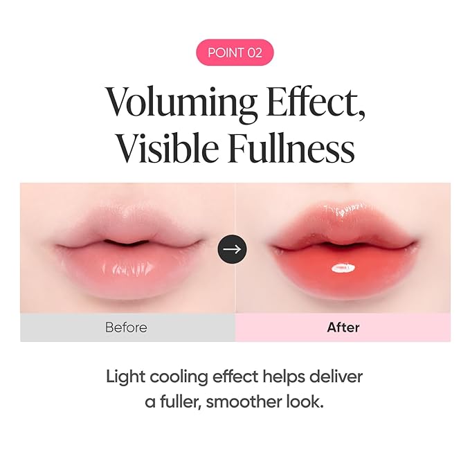 BANILA CO Dew Glow Tint | Hydrating Lip Tint with Dewy Gloss Finish | Lightweight Tint for Moisture-Rich, Naturally Plumped Lips (3.8g / 0.13 oz), CR04 Peach Sorbet