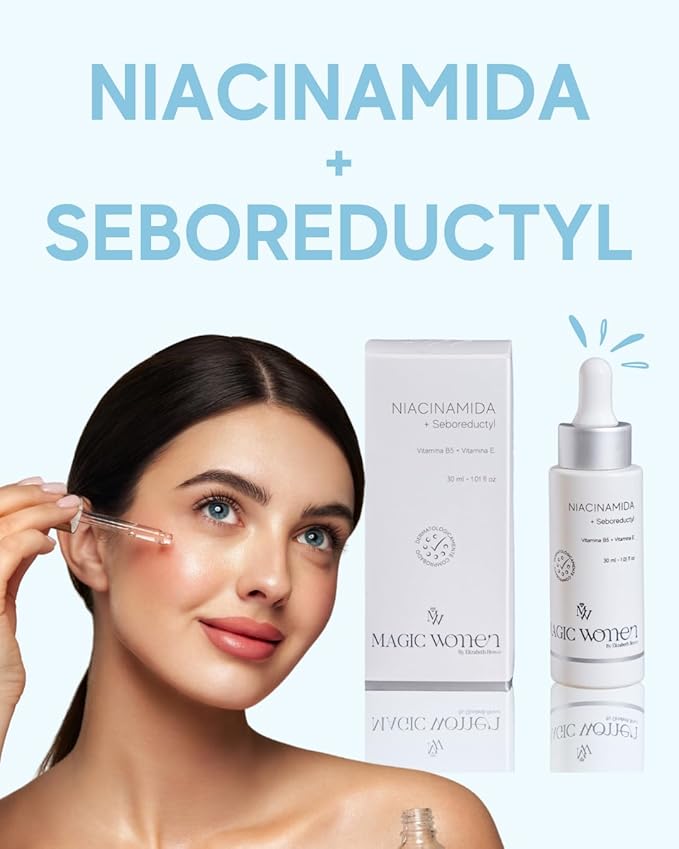 Niacinamide Face Serum 5% – Pore Minimizer with Vitamin B5 & E – Oil Control & Brightening Treatment for Smoother Skin – 1 Fl Oz