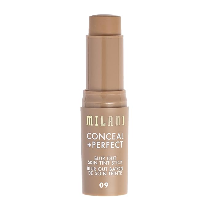 Milani Conceal + Perfect - Skin Tint Stick, Blur Out Tinted Moisturizer Makeup, Shade 09