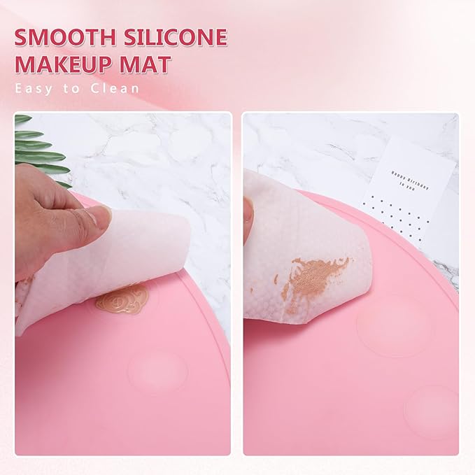 Makeup Palette, 3 in 1 Silicone Makeup Mat