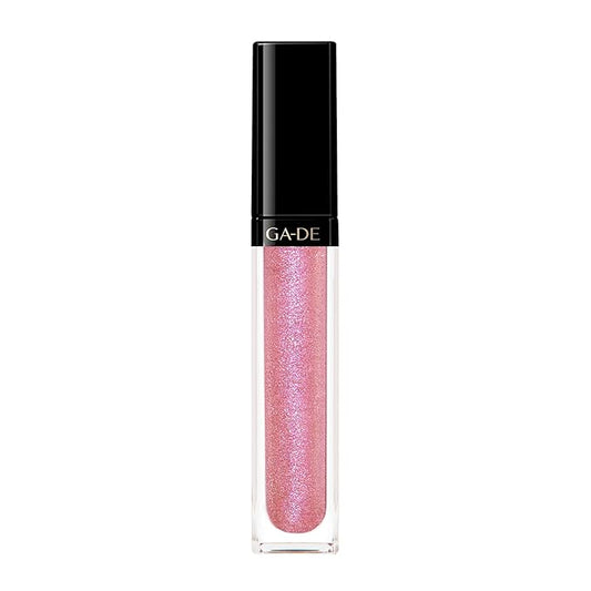 GA-DE Crystal Lights Lip Gloss, 810 - Enriched with Light-Reflecting Crystal Pearls - Smooth Silky, Rich Color - Moisturizes and Adds Shine - 0.2 oz