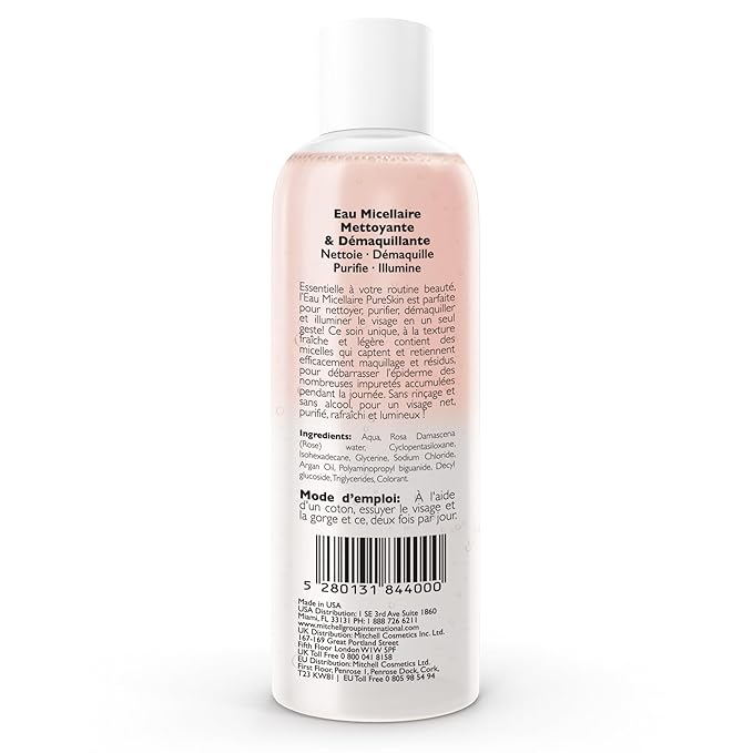 OMIC Biphasic Micellar Water - 4 oz / 118ml - All-in-1 Gentle Makeup Remover & Cleanser - Hydrating Facial Cleanser, Makeup Remover with Hyaluronic Acid and Green Tea Extract for All Skin Types