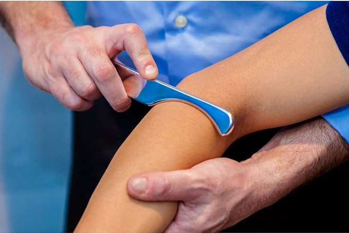 Gua Sha Scraping Massage Tools Set, Stainless Steel Guasha Massage Tools for Soft Tissue Therapy (5 Pcs)