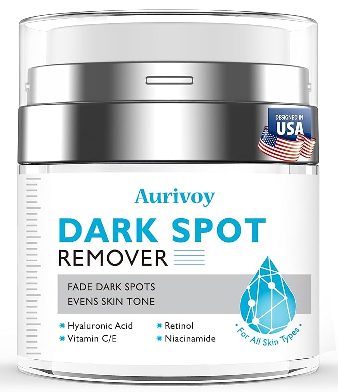 Dark Spot Remover for Face and Body – Dark Spot Corrector Serum for All Skin Types – Fades Age Spots, Sun Spots, Melasma – Anti-Aging Fade Cream for Uneven Skin Tone 1.7 Fl Oz