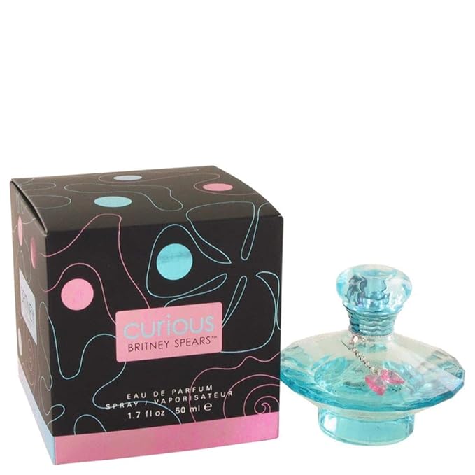 Britney Spears Women's Perfume, Midnight Fantasy, Eau De Parfum EDP Spray for Women, 3.3 Fl Oz & Curious, Eau De Parfum EDP Spray for Women, 3.3 Fl Oz