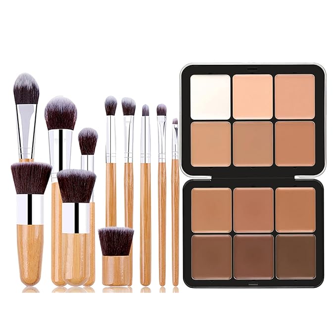 Professional Makeup Cream Contour Palette, Joyeee 12 Colours