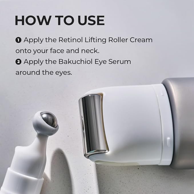 [skin&lab] anti-aging rollers duo set,
