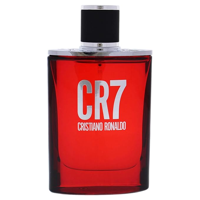 CRISTIANO RONALDO CR7 Eau De Toilette Cologne Scent for Men - Woody, Musky Men's Scent with Lavender, Cardamom, Tobacco, and Cedar - 1.7 oz