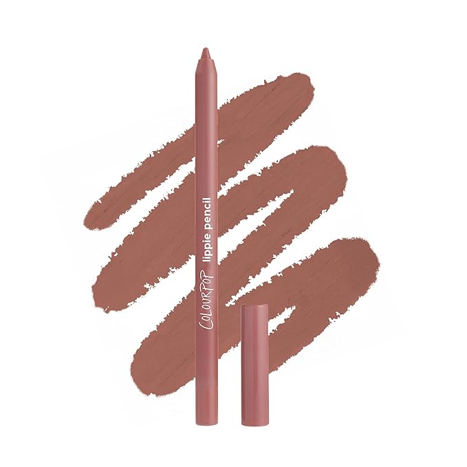 ColourPop Lippie Lip Pencil - High-Pigment, Long-Lasting & Sharpenable Lip Liner with High-Impact Color - Vegan, Cream Formula with Precise Application - Beeper (0.04 oz)